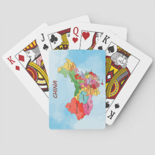 Baraja De Cartas Mapa de China