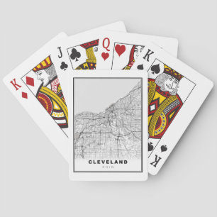 Baraja De Cartas Mapa de Cleveland
