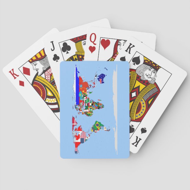 Baraja De Cartas mapa de indicadores (Reverso)