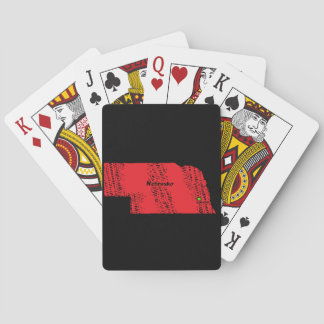 BARAJA DE CARTAS MAPA DE NEBRASKA