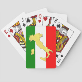 Baraja De Cartas Mapa de oro de Italia