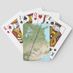 Baraja De Cartas Mapa de rutas de eclipse solar total 2017