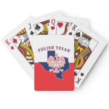 Mapa del águila texana polaco