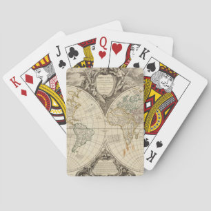 Baraja De Cartas Mapa del mundo 8