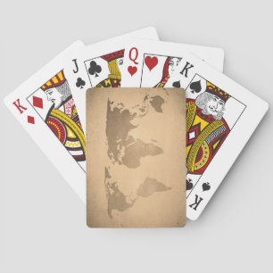 Baraja De Cartas Mapa del mundo de la cosecha