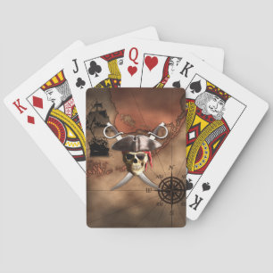 Baraja De Cartas Mapa del pirata