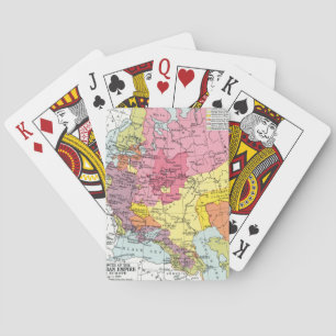 BARAJA DE CARTAS MAPA: EXTENSIÓN DE RUSIA