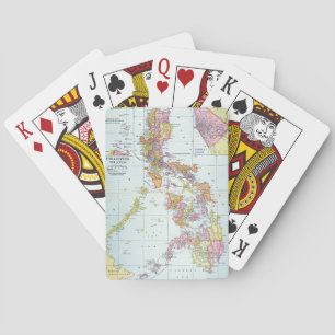 BARAJA DE CARTAS MAPA: FILIPINAS, 1905