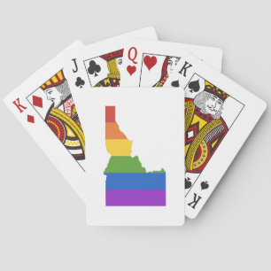 Baraja De Cartas Mapa gay de EEUU  Estado de Idaho