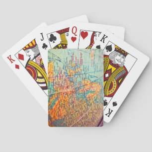 Baraja De Cartas Mapa global