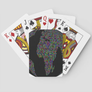 Baraja De Cartas mapa mundial del planeta