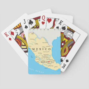 Baraja De Cartas Mapa político de México