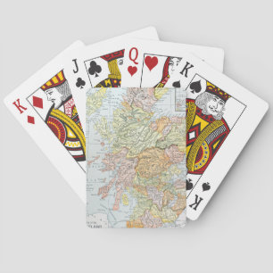 BARAJA DE CARTAS MAPA: SCOTLAND