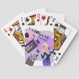 BARAJA DE CARTAS MAQUILLAJE POR FAVOR