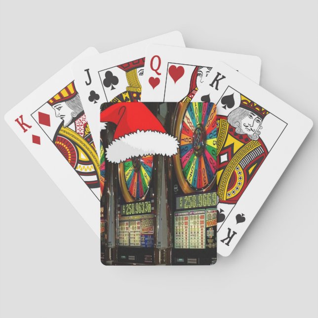 Baraja De Cartas Máquinas de ranura Santa Hat (Reverso)