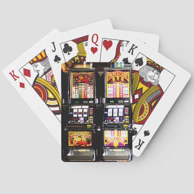 Baraja De Cartas Máquinas Dream - Máquinas Tragamonedas Lucky (Reverso)