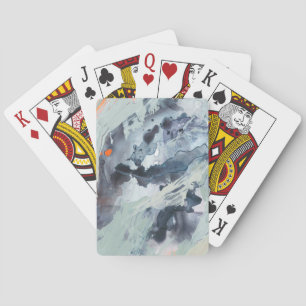 Baraja De Cartas Mar polifónico - Azul