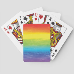 Baraja De Cartas Maravilloso orgullo arcoiris acuarela
