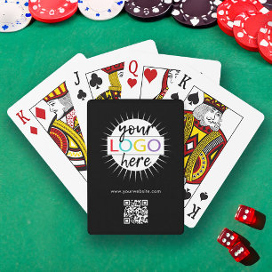 Baraja De Cartas Marca promocional del logotipo comercial del perso
