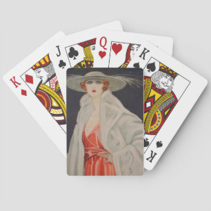Baraja De Cartas Marcello Dudovich Actriz Elena Maskowska