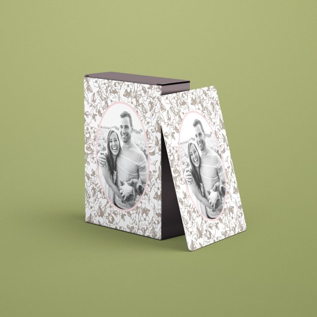 Baraja De Cartas Marco fotográfico de flores (Subido por el creador)