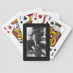 Baraja De Cartas Marcus Garvey, sentado