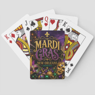 Baraja De Cartas Mardi Gras Festival New Orleans Louisiana