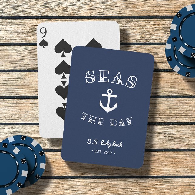 Baraja De Cartas Mares el día | Barco personalizado (Subido por el creador)