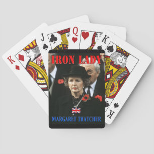Baraja De Cartas Margaret Thatcher Primer Ministro