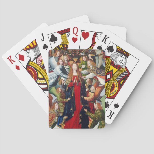 Baraja De Cartas María, reina del cielo, c. 1485 - 1500 (Reverso)