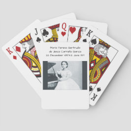 Baraja De Cartas María Teresa Gertrudis de Jesús Carreño García
