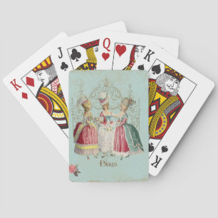 Baraja De Cartas Marie Antoinette Damas en Espera