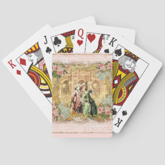 Baraja De Cartas Marie Antoinette Dance Versailles en rosa