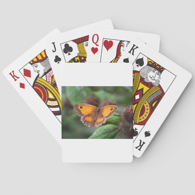 Baraja De Cartas Mariposa (Reverso)