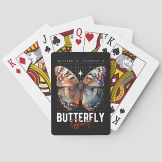 Baraja De Cartas mariposa