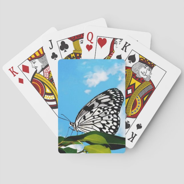 Baraja De Cartas Mariposa (Reverso)