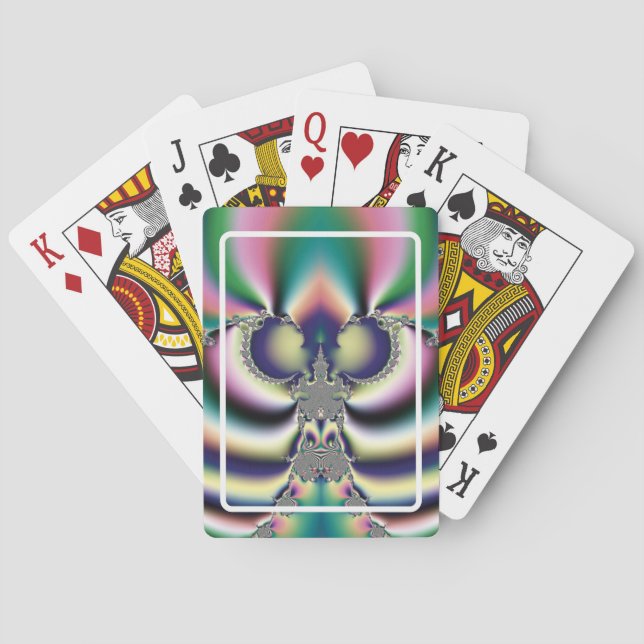 Baraja De Cartas Mariposa Arcoíris (Reverso)