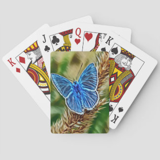 Baraja De Cartas Mariposa azul