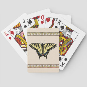 Baraja De Cartas Mariposa cola de golondrina amarilla del suroeste