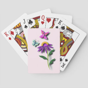 Baraja De Cartas Mariposa colorida