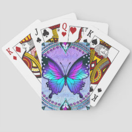 Baraja De Cartas Mariposa de sublimación con fondo