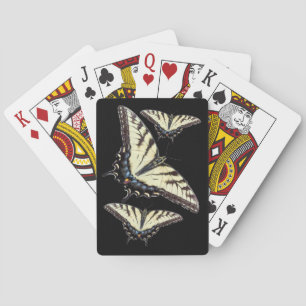 Baraja De Cartas Mariposa De Ternera Trasera Del Tigre Del Este Sob