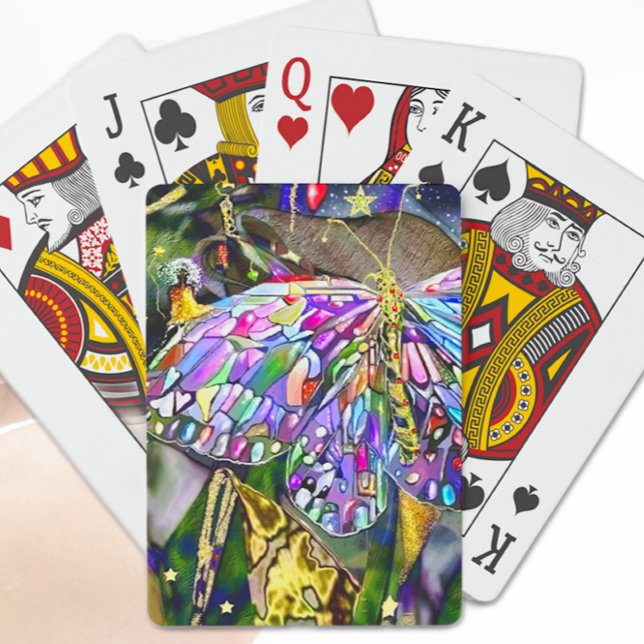Baraja De Cartas Mariposa dorada (Subido por el creador)