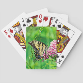 Baraja De Cartas Mariposa Swallowtail del Tigre del Este