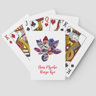 Baraja De Cartas Mariposas Espirituales Flores Nam Myoho Renge Kyo