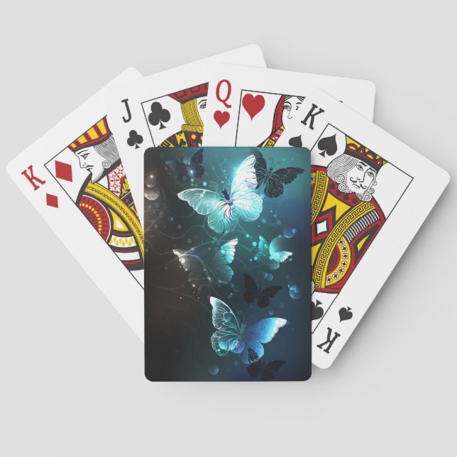 Baraja De Cartas Mariposas nocturnas (Reverso)