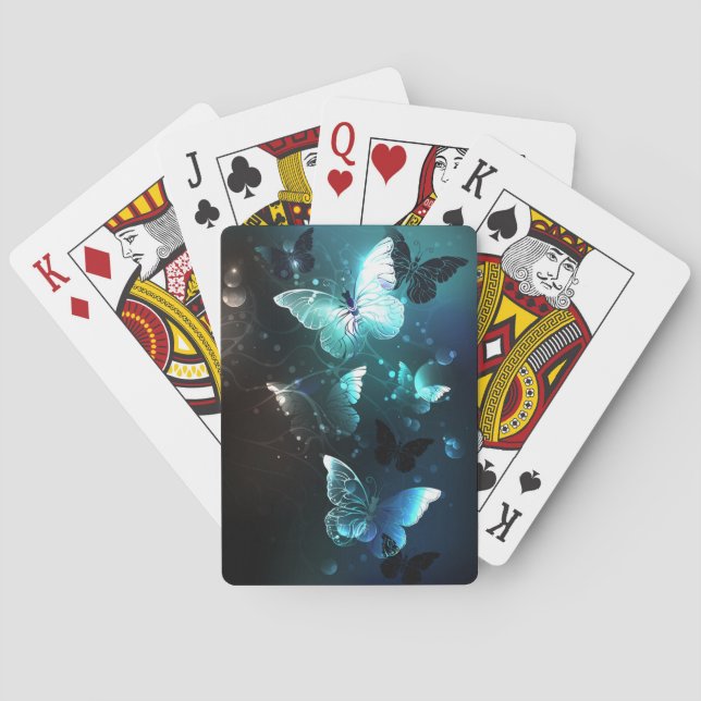 Baraja De Cartas Mariposas nocturnas (Reverso)