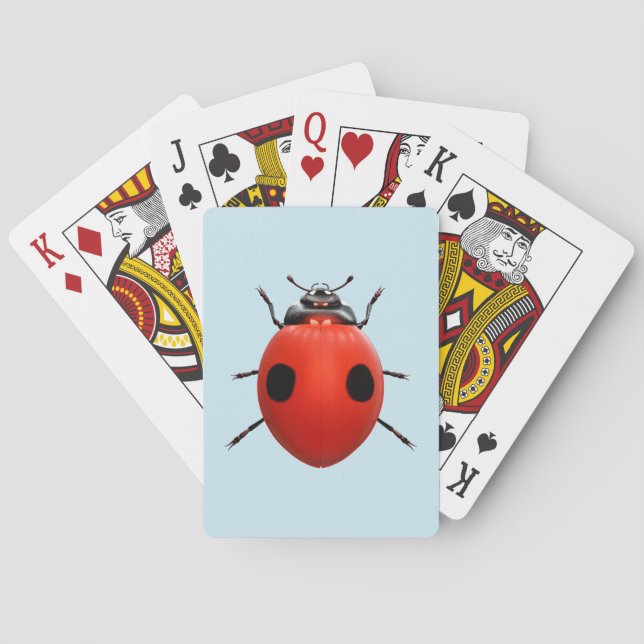 Baraja De Cartas Mariquita Afortunada (Reverso)