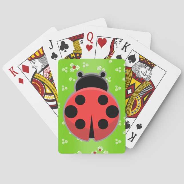 Baraja De Cartas Mariquitas lindas (Reverso)