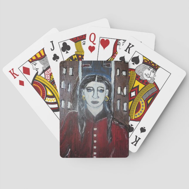 BARAJA DE CARTAS MARISSA GLITZ DE RIDDLE HEIGHTS (Reverso)